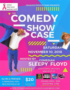 Comedy Showcase Nov 10