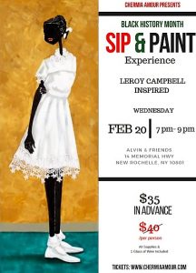 Sip & Paint Feb 20 2019